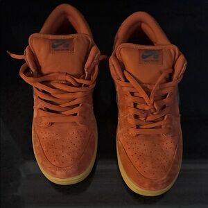 Nike Men's Burnt Orange Sneakers